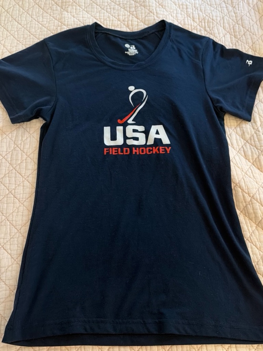 USA Field Hockey Women’s Navy Graphic Tee